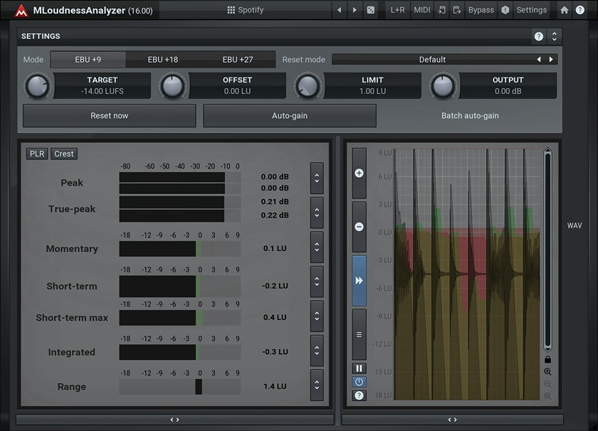 MLoudness Analyzer Image 3