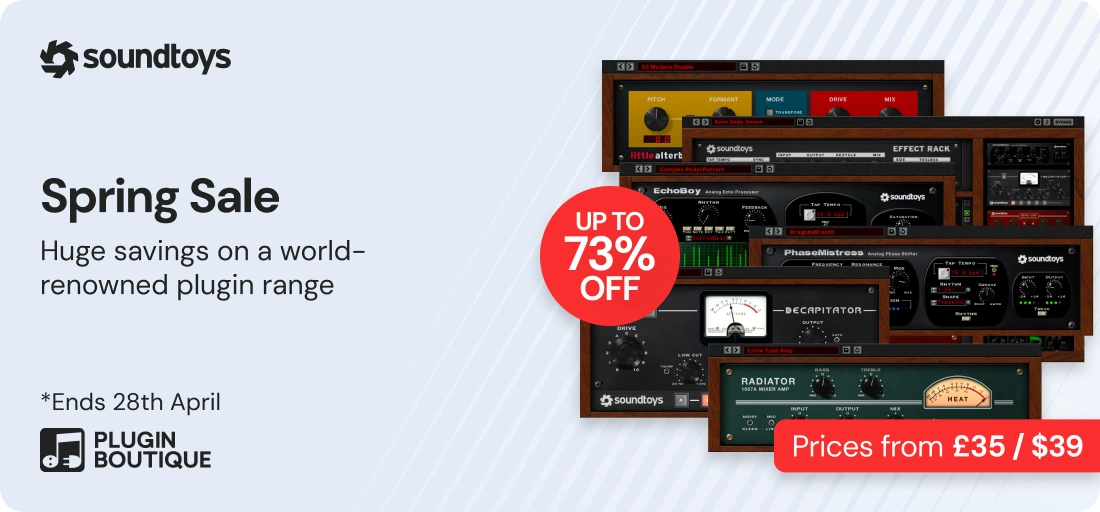 Soundtoys Spring Sale