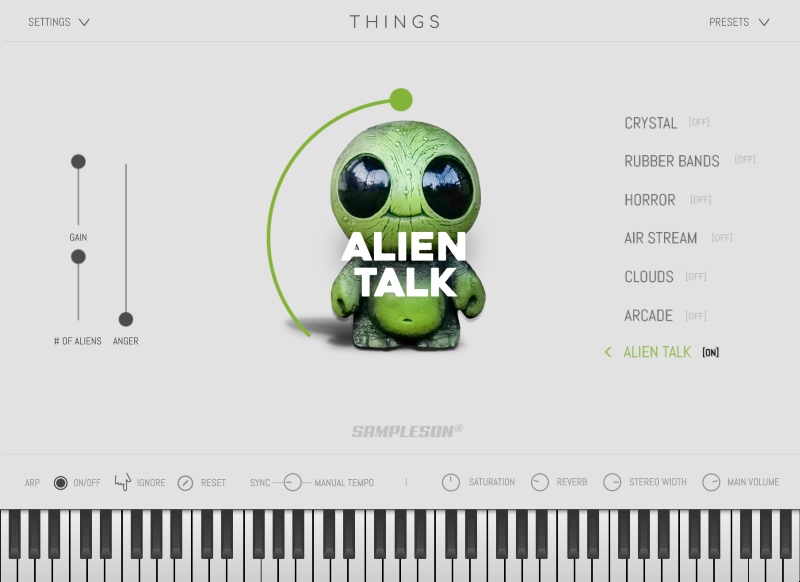 Sampleson Things - UI 04