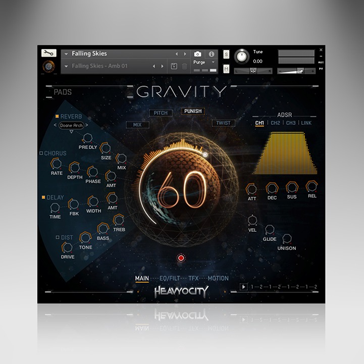 Heavyocity Gravity UI Punish