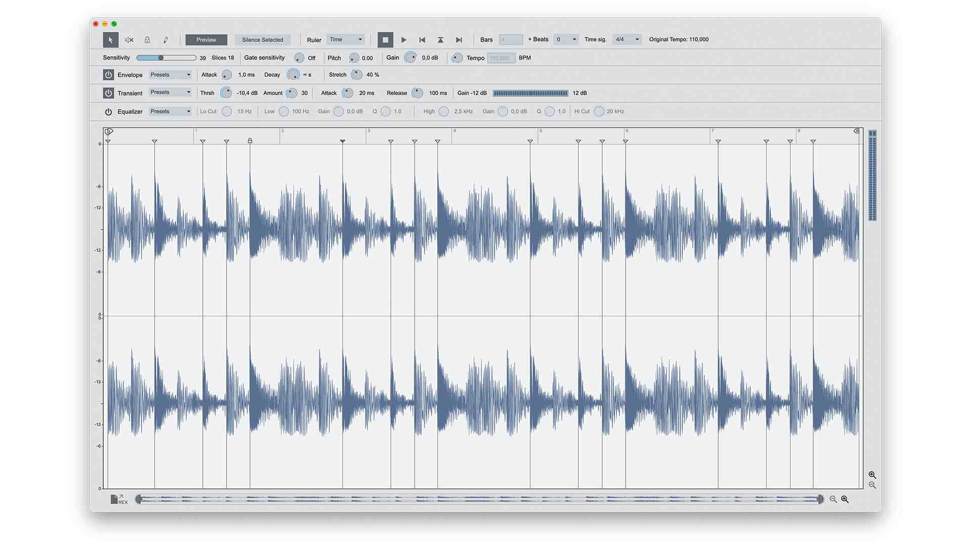 Reason Studios - ReCyle - Main UI