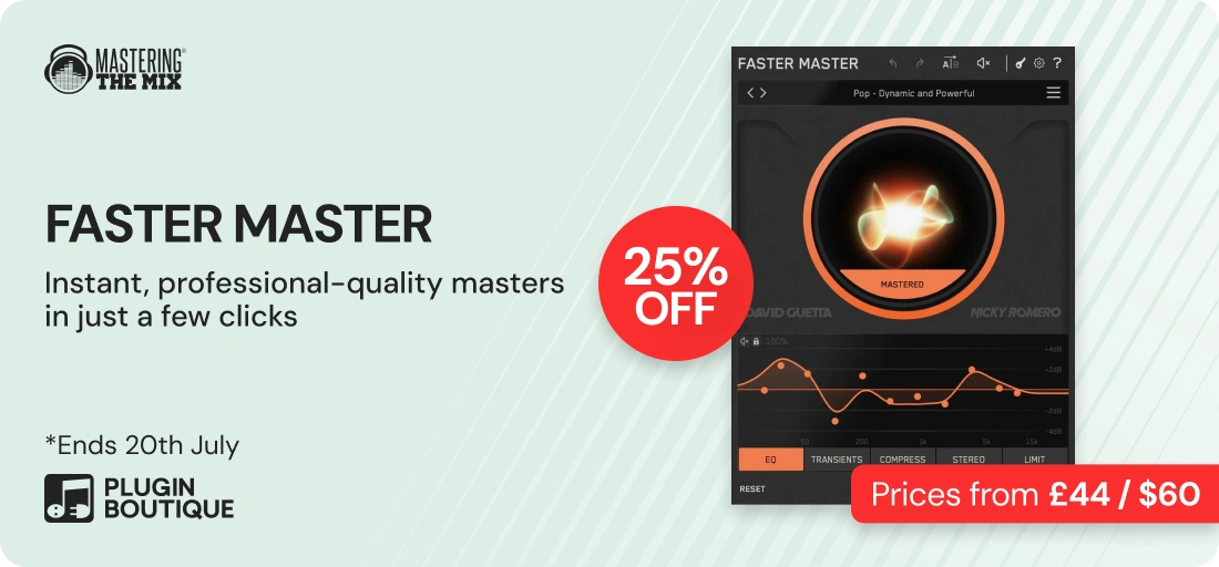 Mastering The Mix FASTER MASTER Sale