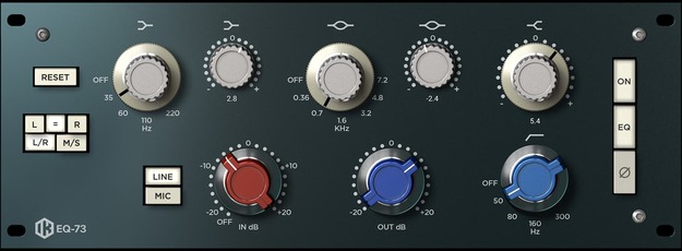 EQ 73 interface