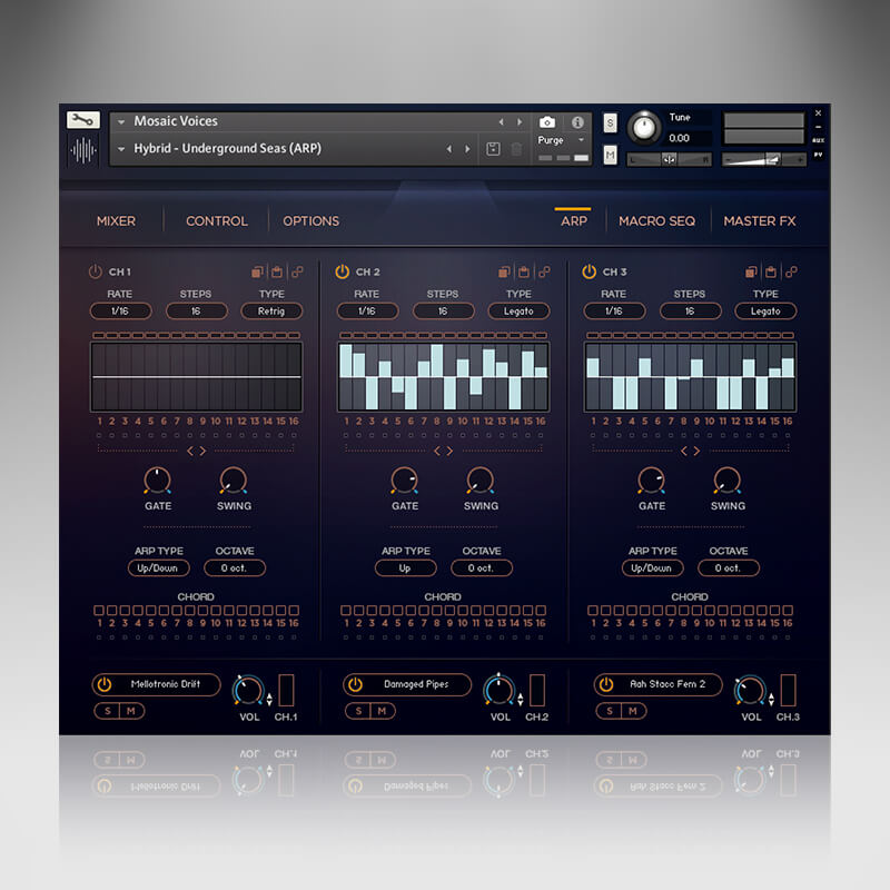 Mosaic Voices - User Interface (ARP)