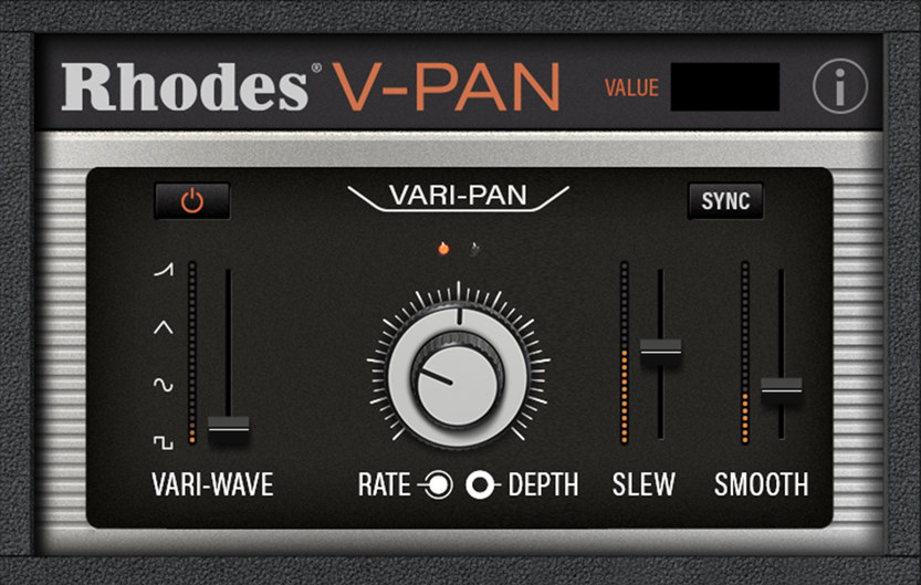 Rhodes V-Pan - GUI