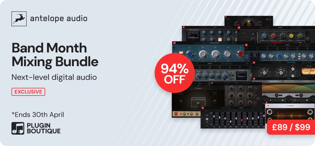 Antelope Audio Band Month Mixing Bundle Sale (Exclusive)