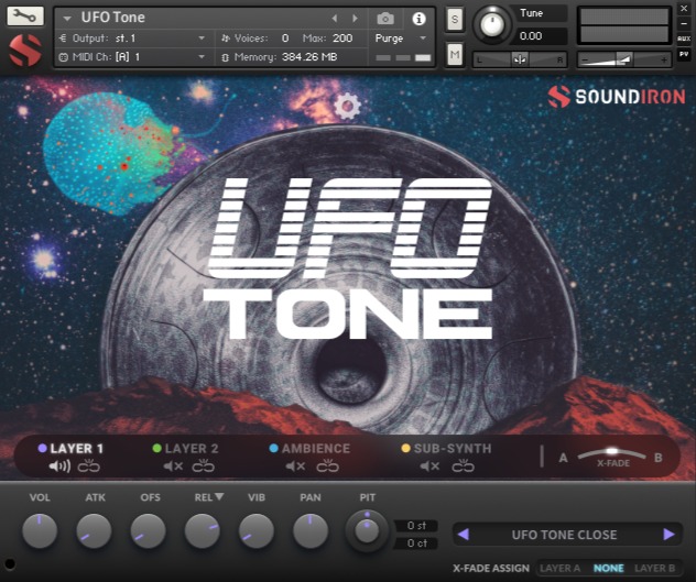 Soundiron UFO Tone - UI