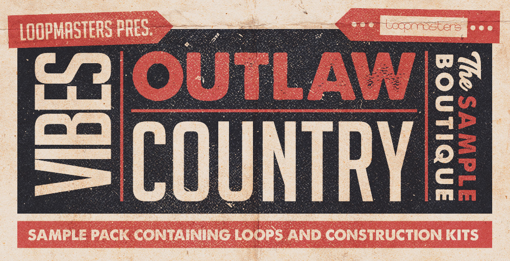 VIBES Series - Vol 4 Outlaw Country Rectangle Image