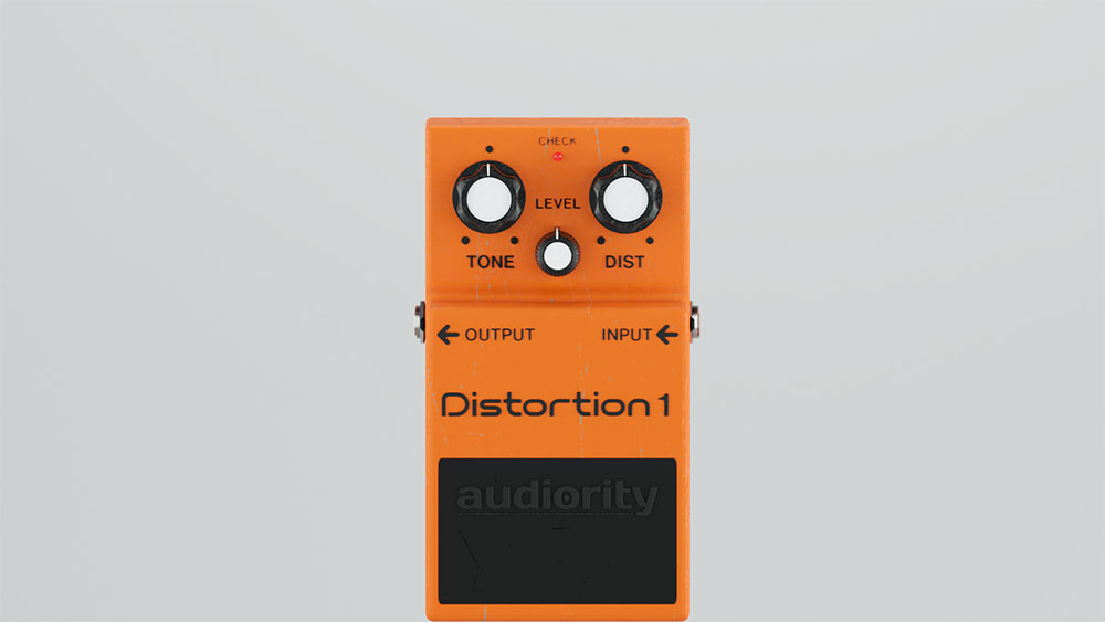 Audiority Distortion 1 - User Interface