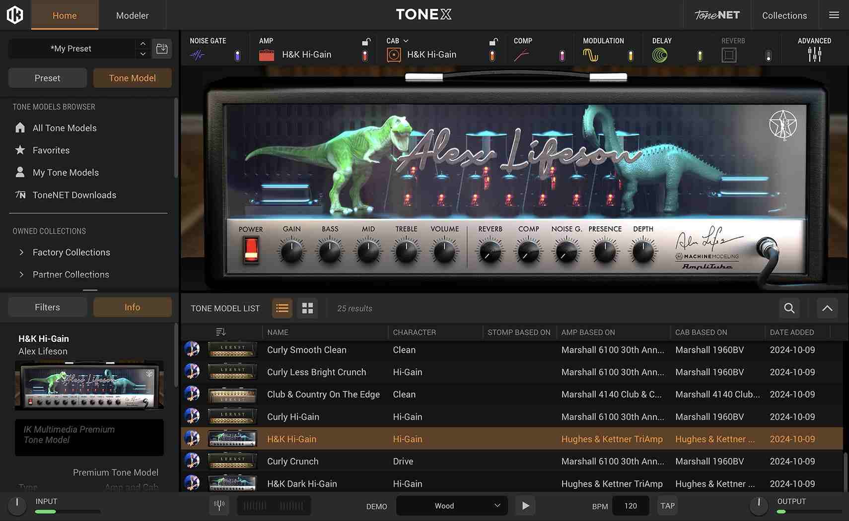 TONEX Signature Collections Vol 1