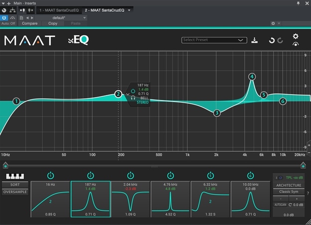 SantaCruzEQ6 interface
