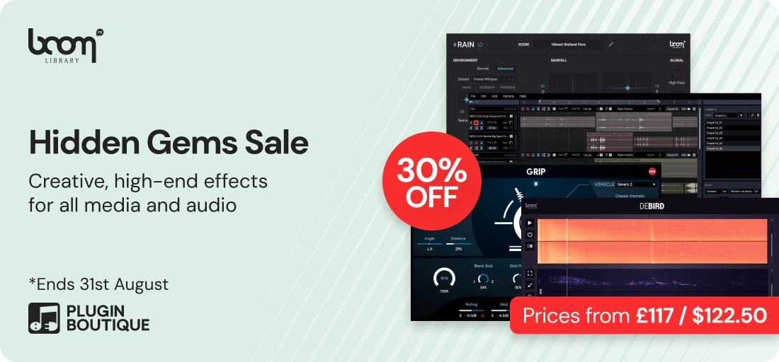 BOOM Hidden Gems Sale