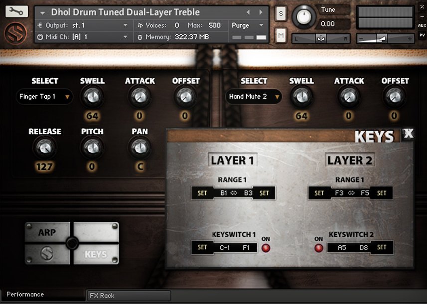 Soundiron Dhol Drum - UI Image 4