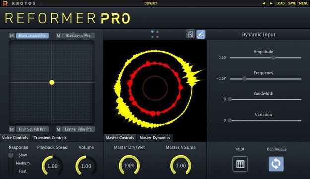 Reformer Pro interface