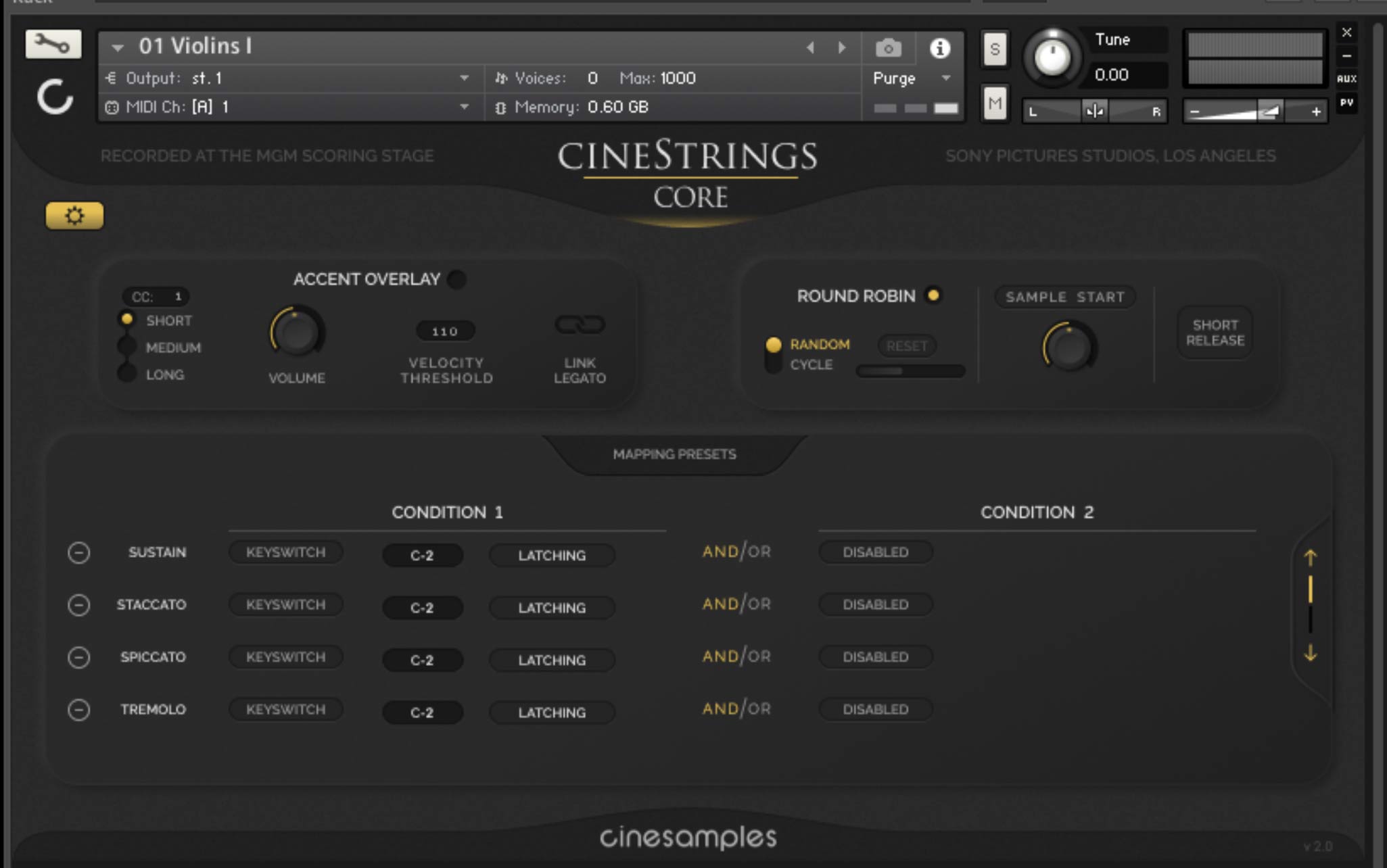CineStrings Core 2