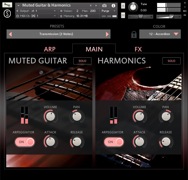 Sonuscore Origins Vol.6: Muted Guitar & Harmonics - Main Image