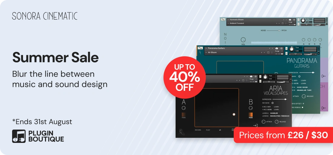 Sonora Cinematic Summer Sale