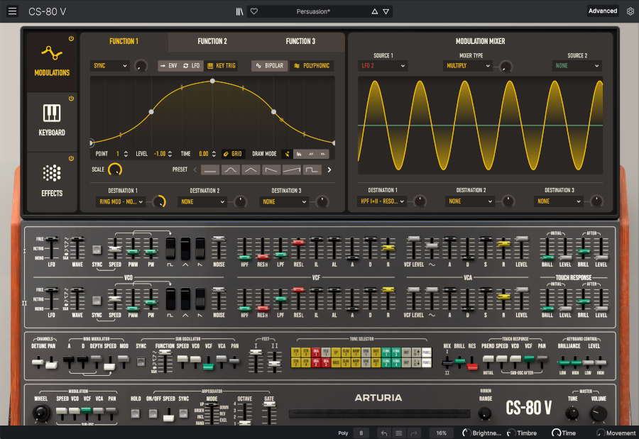 CS-80 V4 - Modulation UI