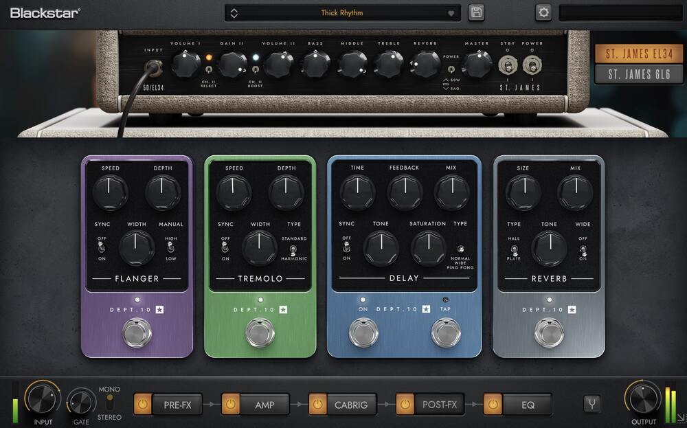 Blackstar St. James Suite - GUI 3