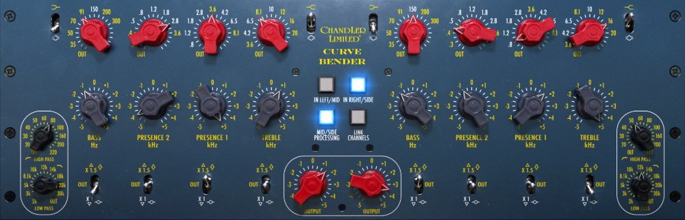 Softube Equalizers & Chandler Limited Curve Bender Bundle - Chandler Limited® Curve Bender Mastering EQ