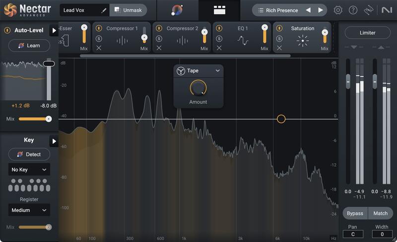 iZotope Nectar 4 Advanced - Saturation