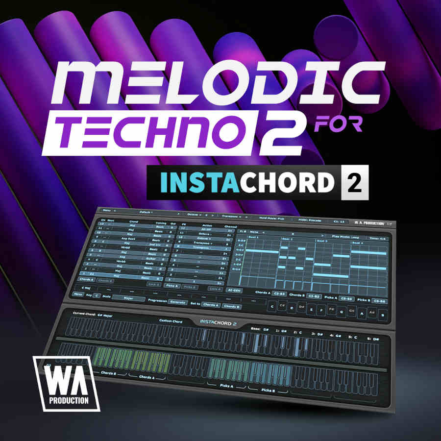 W.A Production Melodic Techno for InstaChord 2