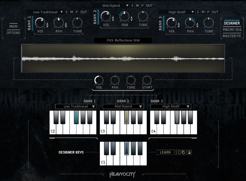 Heavyocity Symphonic Destruction - Designer View