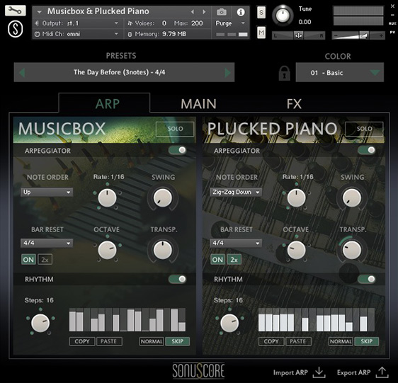 Sonuscore Origins Vol.2: Music Box & Plucked Piano - Arp