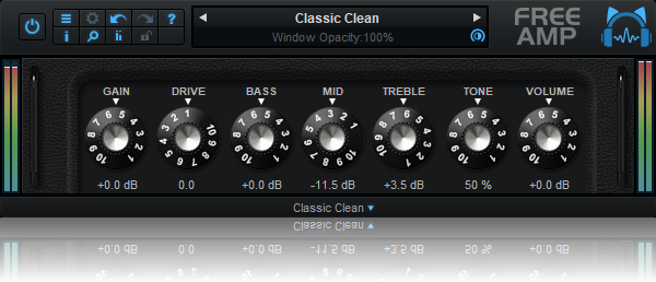 Blue Cat's Free Amp - Clean