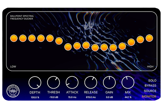 Ballpoint Spectral Sidechain interface