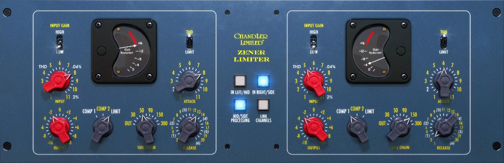 Softube Chandler Limited® Zener Limiter - User Interface