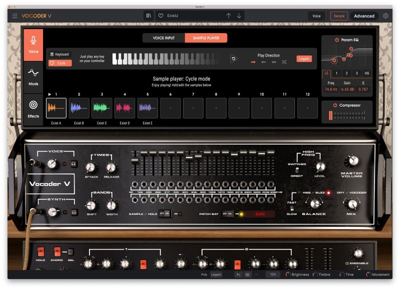 Arturia Vocoder V - Sample