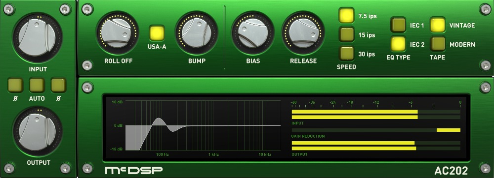 McDSP Analog Channel HD v7 - AC202 - UI Image