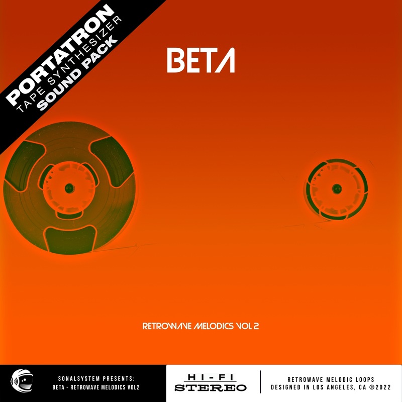 Robotic Bean Portatron Preset Pack Beta - Retrowave Melodics Vol.2