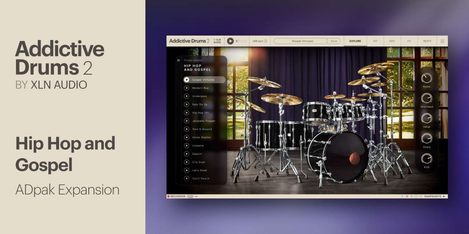XLN Audio Hip Hop & Gospel ADpak
