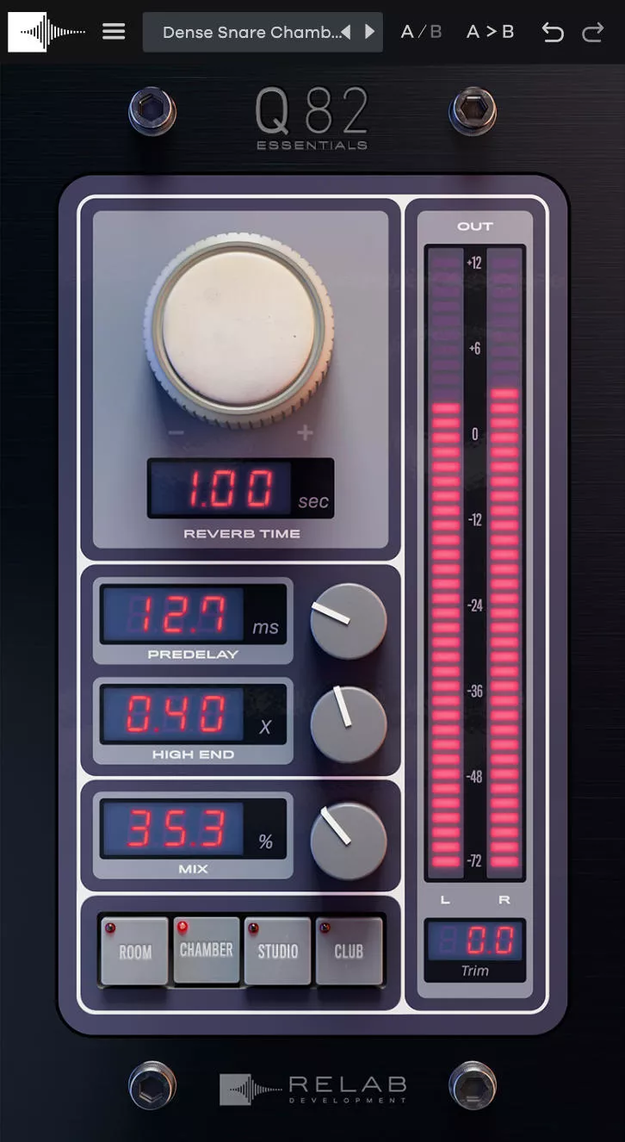 Relab Development Q82 Essentials GUI