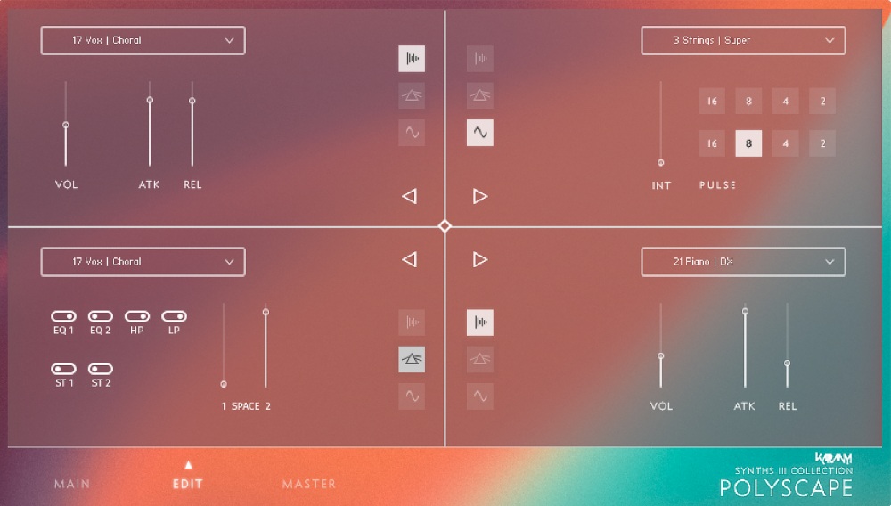 Karanyi Synths III Polyscape - Editor View