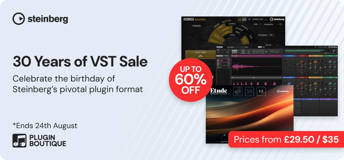 Steinberg 30 Years of VST Sale