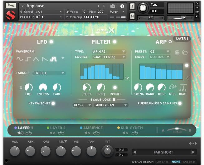 Soundiron Cacophony - LFO/Filter/Arp