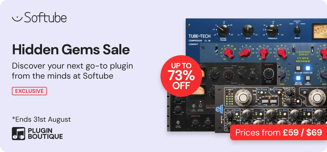 Softube Hidden Gems Sale (Exclusive)