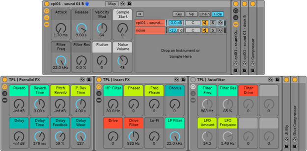 Cassette Plucks.01 for Ableton screenshot