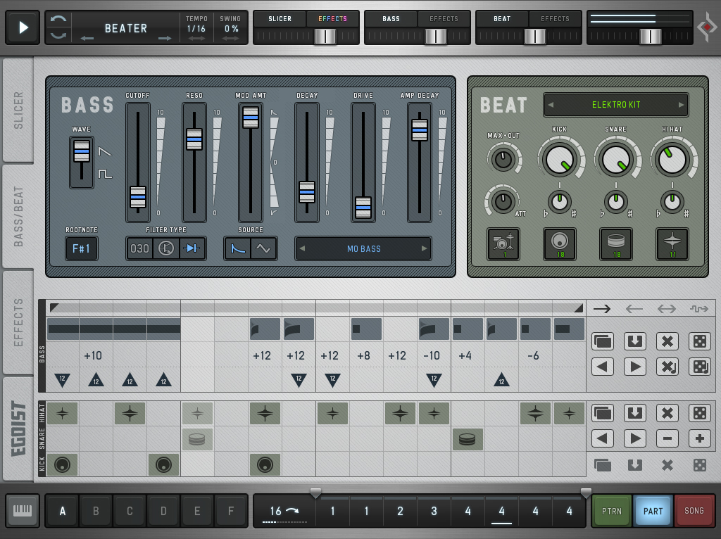 Egoist - User Interface 2
