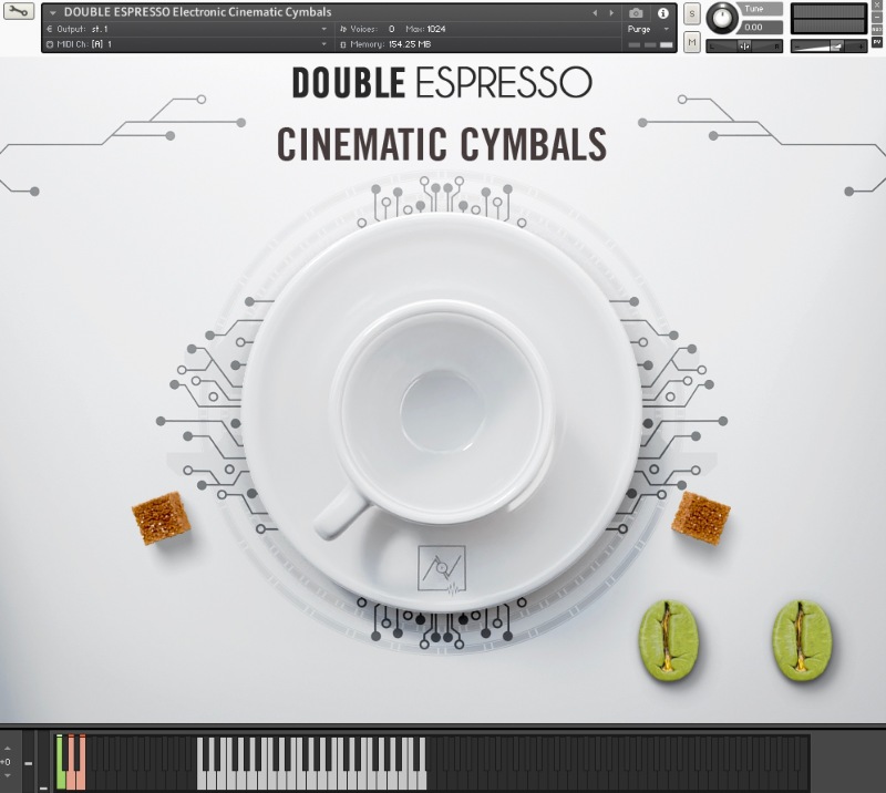 Cinematic Cymbals Electronic: Double Espresso