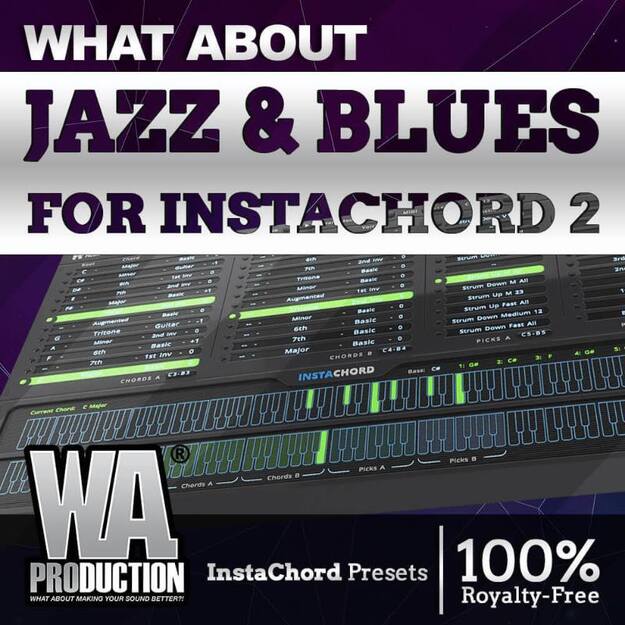 Jazz & Blues 2 for Instachord interface