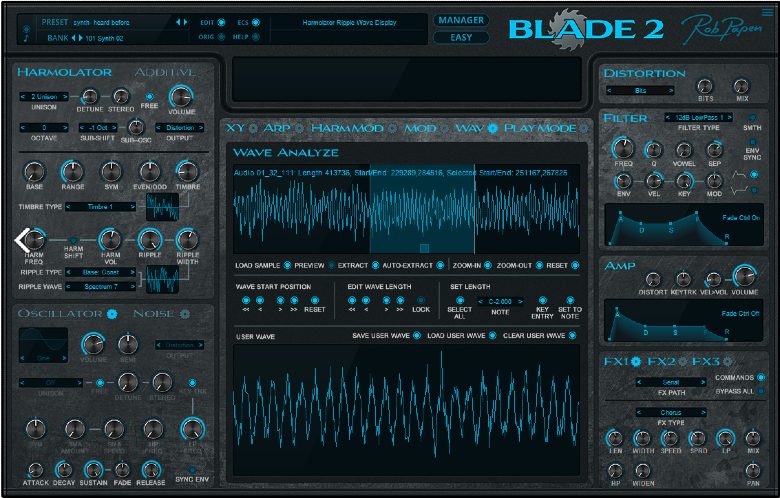 Blade 2 - Waveform