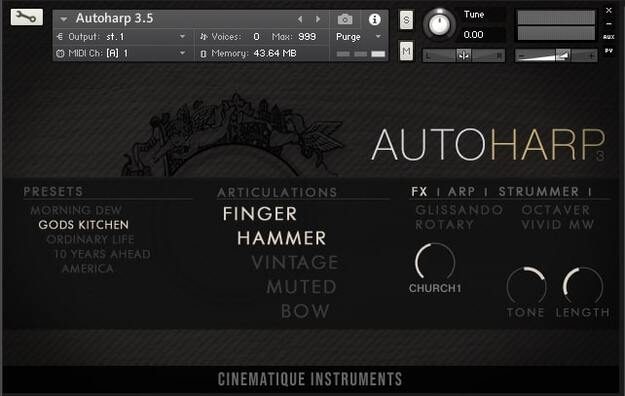 Autoharp v3.5
