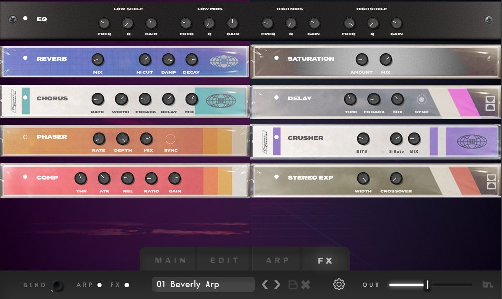 BeatSkillz Flashback - FX Engine View