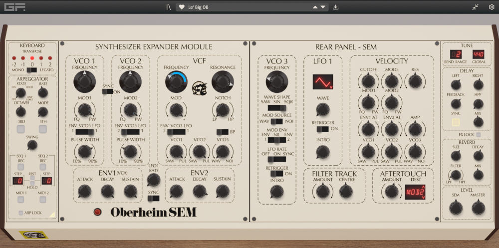 Oberheim SEM - Extended