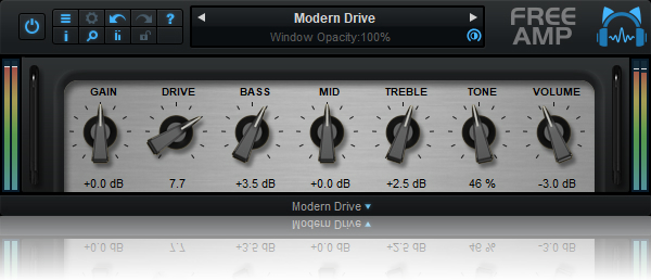Blue Cat's Free Amp - Modern Drive