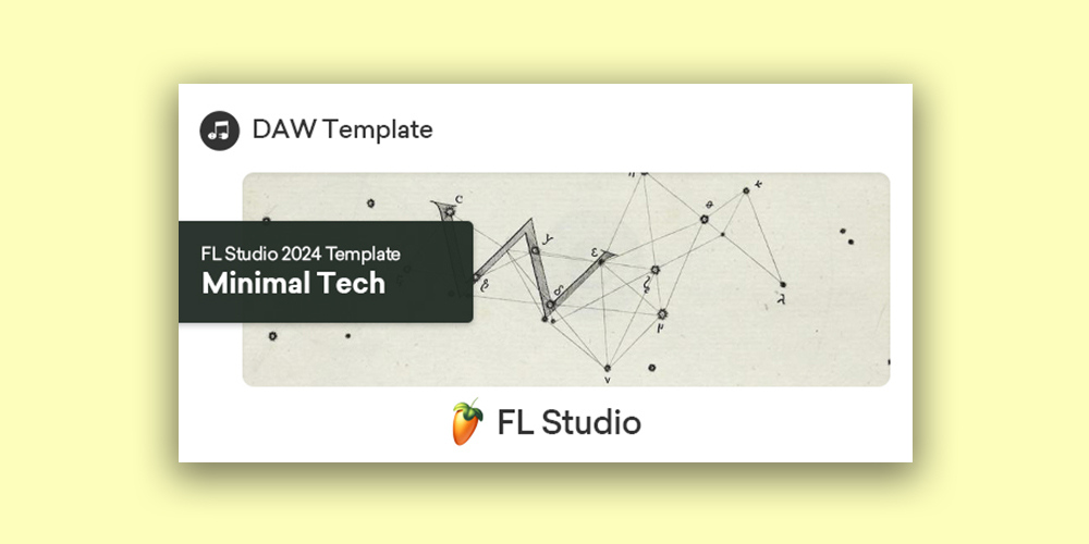 Minimal Tech FL Studio 2024 Template